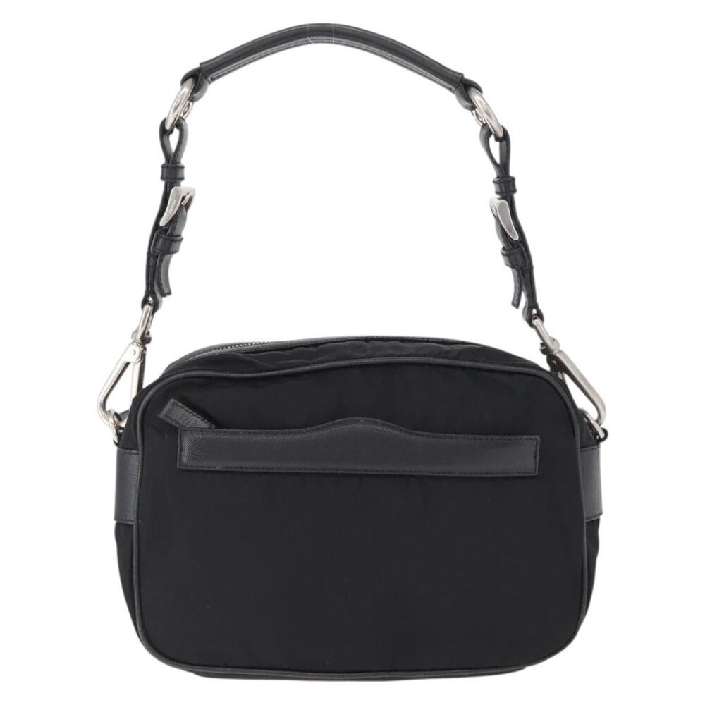 Prada Nylon Shoulder Bag Black